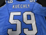 Luke Kuechly of the Carolina Panthers signed autographed football jersey PAAS COA 293