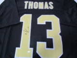 Michael Thomas of the New Orleans Saints signed autographed football jersey PAAS COA 258