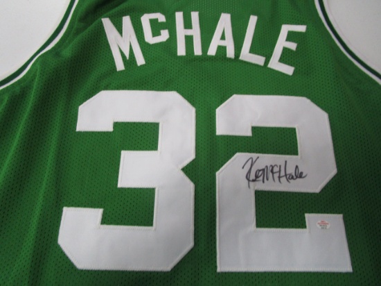 Kevin McHale of the Boston Celtics signed autographed basketball jersey PAAS COA 212