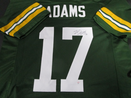 Davante Adams of the Green Bay Packers signed autographed football jersey PAAS COA 131