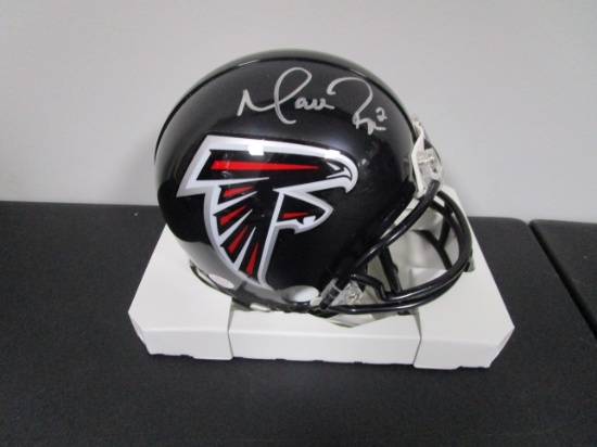 Matt Ryan of the Atlanta Falcons signed autographed mini football helmet PAAS COA 917