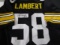 Jack Lambert of the Pittsburgh Steelers signed autographed football jersey PAAS COA 169