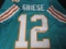 Bob Griese of the Miami Dolphins signed autographed football jersey PAAS COA 162