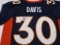 Terrell Davis of the Denver Broncos signed autographed football jersey PAAS COA 519