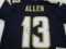 Keenan Allen of the San Diego Chargers signed autographed football jersey PAAS COA 379