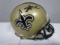 Alvin Kamara of the New Orleans Saints signed autographed football mini helmet COA 747