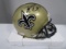 Drew Brees of the New Orleans Saints signed autographed football mini helmet COA 751