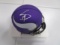 Stefon Diggs of the Minnesota Vikings signed autographed football mini helmet COA 824