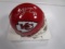 Travis Kelce of the Kansas City Chiefs signed autographed football mini helmet COA 795