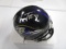 Lamar Jackson of the Baltimore Ravens signed autographed football mini helmet COA 113