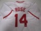Pete Rose of the Cincinnati Reds signed autographed baseball jersey CA COA 398