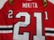 Stan Mikita of the Chicago Blackhawks signed autographed hockey jersey PAAS COA 621