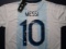Leo Messi of the AFA Soccer signed autographedsoccer jersey PAAS COA 078