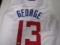 Paul George of the TEAM signed autographed basketball jersey PAAS COA 469