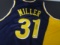 Reggie Miller of the Indiana Pacers signed autographed basketball jersey PAAS COA 705