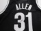 Jarrett Allen of the Brooklyn Nets signed autographed basketball jersey PAAS COA 579