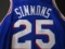 Ben Simmons of the Philadelphia 76ers signed autographed basketball jersey PAAS COA 637