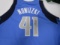 Dirk Nowitzki of the Dallas Mavericks signed autographed basketball jersey PAAS COA 101