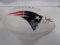 Julian Edelman of the New England Patriots signed autographed logo football PAAS COA 581