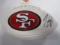 Jimmy Garoppolo of the San Francisco 49ers signed autographed logo football PAAS COA 656