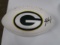 Brett Favre of the Green Bay Packers signed autographed logo football PAAS COA 660