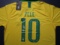 Pele of the BRAZIL TEAM signed autographed soccer jersey PAAS COA 063