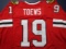 Johnathan Towes of the Chicago Blackhawks signed autographed hockey jersey PAAS COA 214