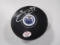 Connor McDavid of the Edmonton Oilers signed autographed hockey puck PAAS COA 066