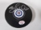 Blake Wheeler of the Winnipeg Jets signed autographed hockey puck PAAS COA 965