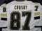 Sidney Crosby of the Pittsburgh Penguins signed autographed hockey jersey PAAS COA 255