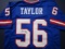 Lawrence Taylor of the NY Giants signed autographed football jersey PAAS COA 668