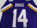 Stefon Diggs of the Minnesota Vikings signed autographed football jersey PAAS COA 354