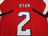 Matt Ryan of the Atlanta Falcons signed autographed football jersey PAAS COA 142