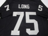 Howie Long of the Oakland Raiders signed autographed football jersey PAAS COA 182