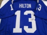 T.Y. Hilton of the Indianapolis Colts signed autographed football jersey PAAS COA 616