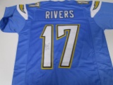 Phillip Rivers of the San Diego Chargers signed autographed football jersey PAAS COA 444