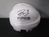 Drew Doughty of the LA Kings signed autographed hockey mini helmet COA 823