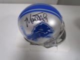 Matthew Stafford of the Detroit Lions signed autographed football mini helmet COA 055