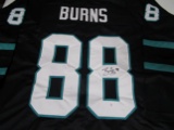 Brent Burns of the San Jose Sharks signed autographed hockey jersey PAAS COA 968