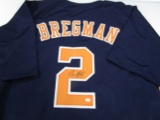 Alex Bregman of the Houston Astros signed autographed baseball jersey PAAS COA 244