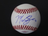 Max Scherzer of the Washington Nationals signed autographed baseball PAAS COA 713