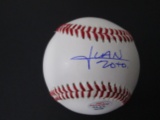 Juan Soto of the Washington Nationals signed autographed baseball PAAS COA 709