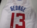 Paul George of the TEAM signed autographed basketball jersey PAAS COA 469