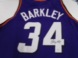 Charles Barkley of the Phoenix Suns signed autographed basketball jersey PAAS COA 675