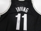Kyrie Irving of the Brooklyn Nets signed autographed basketball jersey PAAS COA 695