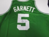 Kevin Garnett of the Boston Celtics signed autographed basketball jersey PAAS COA 394