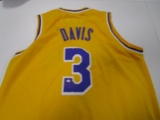 Anthony Davis of the LA Lakers signed autographed basketball jersey PAAS COA 019