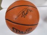 Tim Duncan of the San Antonio Spurs signed autographed basketball PAAS COA 232