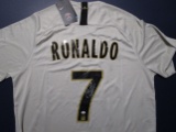 Cristiano Ronaldo of the Fly Emirates signed autographed soccer jersey PAAS COA 083