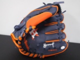 Jose Altuve of the Houston Astros signed autographed baseball glove COA 748